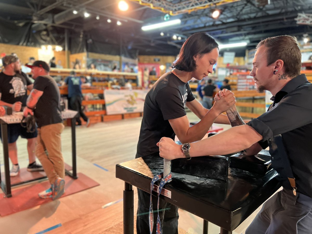 NewMexicoGames1's tweet photo. Our Armwrestling event is about to go down!!! 💪🏼 Come on down &amp; watch these athletes go for gold 1-4pm!🥇 👀 

#nmgames #armwrestling West Texas Armsports #go4gold #newmexico #newmexicogames https://t.co/4lmr5U6QTI