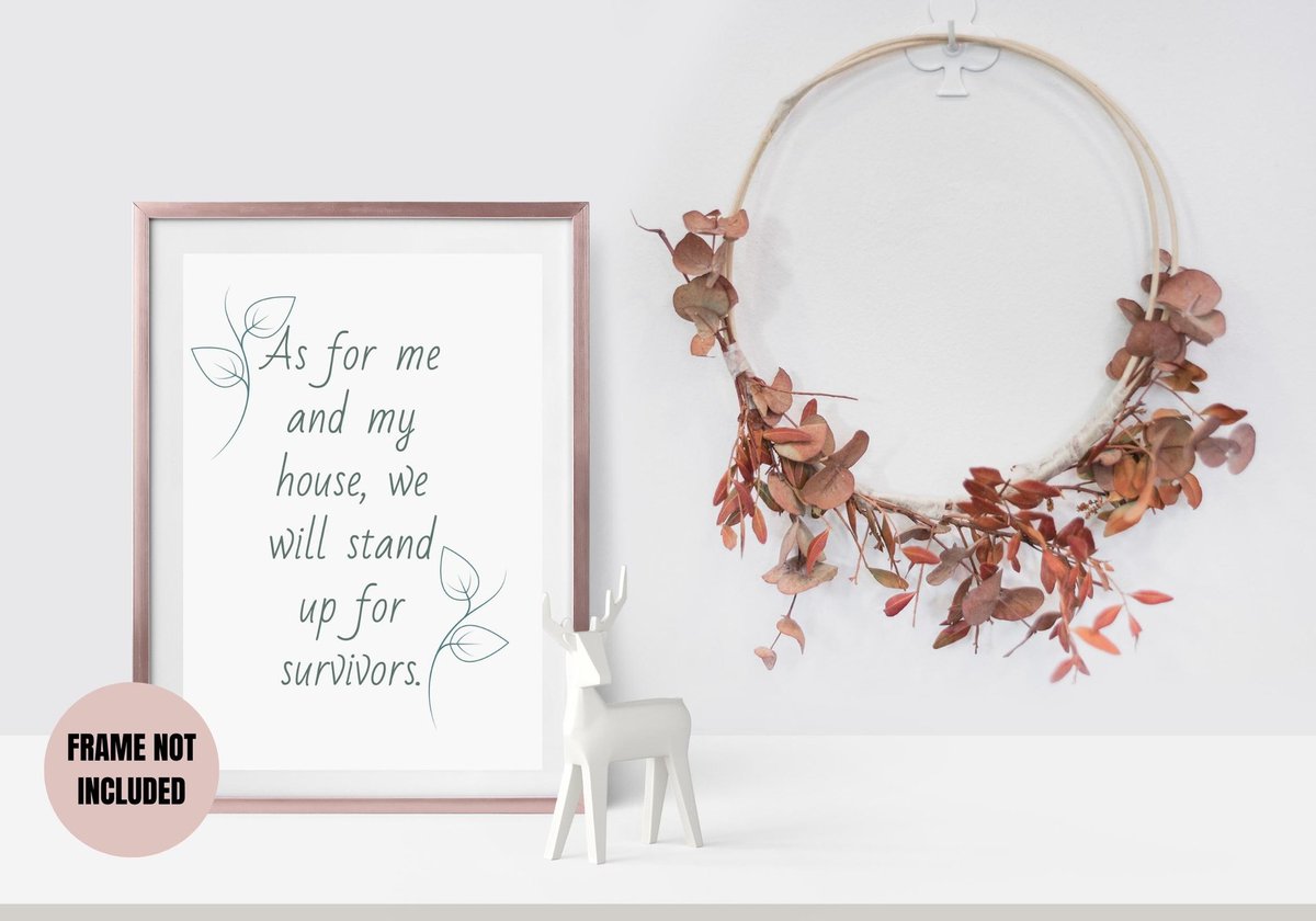 WorthyWonderful's tweet photo. As for me and my house, we will stand up for survivors 🧡🍂 
#standwithsurvivors #asforme

https://t.co/4ux3M2D73T https://t.co/xUvQtnWyYq