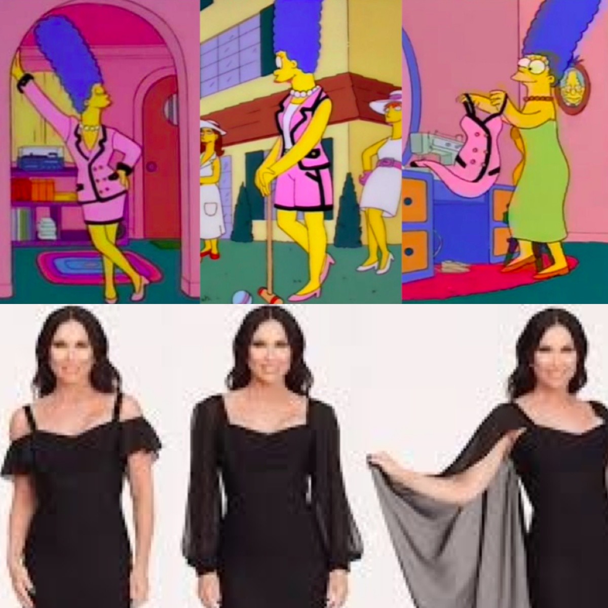 queensofbravo's tweet photo. The Simpsons did it first https://t.co/XAvUcFytUg