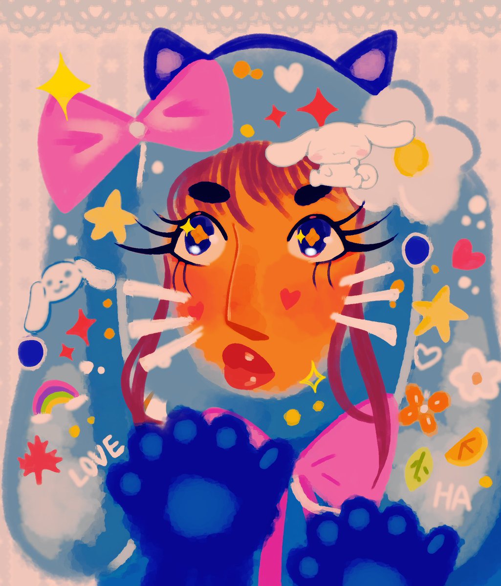 I love her🐶🐶🐶 there are a lot of details here, but this is the whole charm of the work, I hope it looks beautiful, I love you have a good day ✨✨✨
#digitalart #ArtistOnTwitter #oc #artmoots #sketch #drawing
#CINNAMOROLL