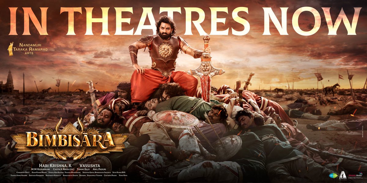 mightymalli's tweet photo. #Bimbisara A must watch movie on Big screen..
As a #Bimbisara @NANDAMURIKALYAN steal the show with his performance👍🏻.. @DirVassishta did his job very well🙌🏻.. @iamsamyuktha_ 👍🏻 @mmkeeravaani BGM💥  @NTRArtsOfficial 
Waiting for the next https://t.co/ujNZ5hzsl1