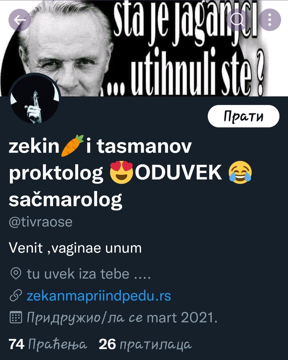 RetkoGovno's tweet photo. Ovo su moja druga dva profila i videćete da sam opterećen sa @opetprokletizec i @nov_ovde iako me niko ne jebe 2% šta pišem. Malo sam uznemiren brojem 333 , a najviše se uzbudim kad nekom od njih suspenduju profile ustvari to mi je jedino svršavanje u životu https://t.co/oGcwISTyJf
