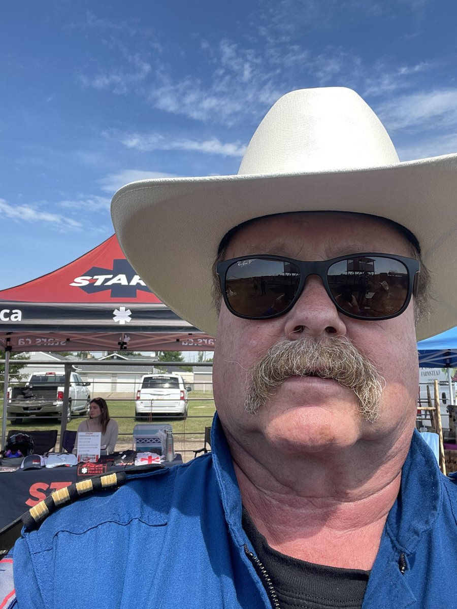 Great day at the JWT Fundraiser (Team Roping) in Settler. <a href="/STARSambulance/">STARS</a>