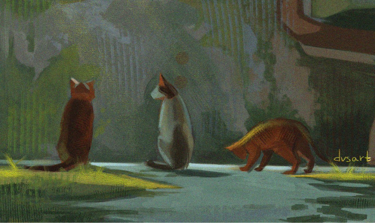 dvsart__'s tweet image. #Stray #Art #studys #sketches