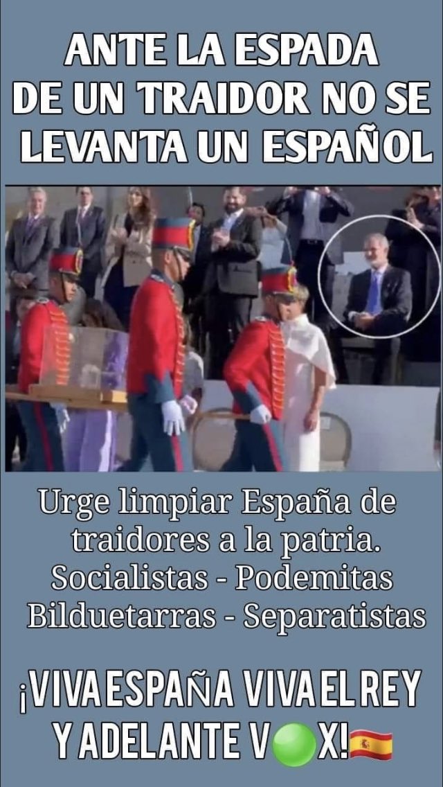 luismig07766640's tweet photo. Viva España, viva el rey 🇪🇸🇪🇸 https://t.co/3LtYGpe0zi