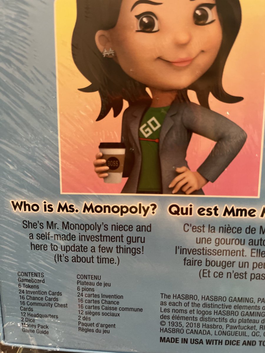 Saw this today in TK Maxx. So patronising it made my teeth crackle. 
Feels like some corporate prat who has no idea what feminism is said ‘Let’s make a feminist board game. The ladies will love it!’
Wi-fi and chocolate chip cookies?
Frig off.
