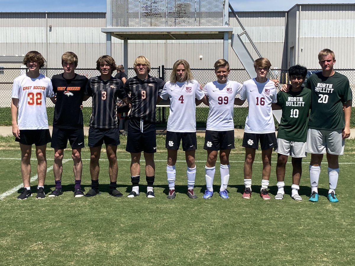 Final BC 7-NB 2. Senior Caleb Bush, freshman Tripp O’Brien, and junior Maverick Waters named to the all Bullitt Cup Team. #WeAreBC