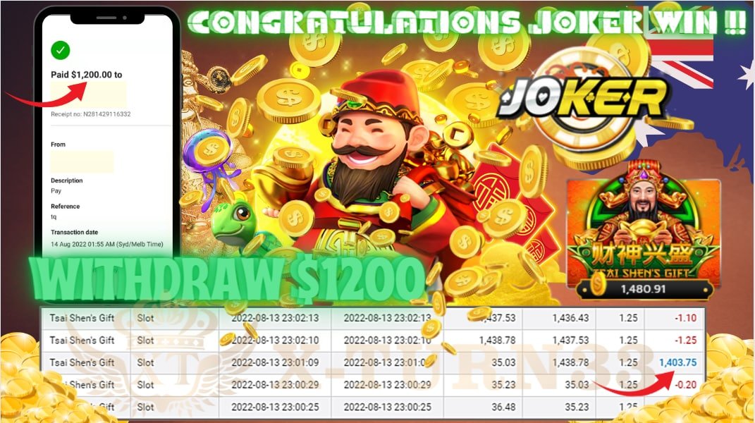 Xturn33's tweet photo. Congratulation To Player Get BIG WIN ❗️❗️❗️

🎮Product : JOKER 
🎰Game Tips : TSAI SHEN'S GIFT
💵Withdraw :  AUD  1200

► Player Deposit AUD 40
► Player Make Withdraw AUD 1200

Lowest Offers In Market  
Low Bonus Low Risk High Return

Find Us On
https://t.co/0Sx6INttad https://t.co/vBUOwYXT4Z