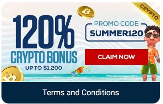 120% Crypto Casino Bonus This Summer at BetUS Casino!