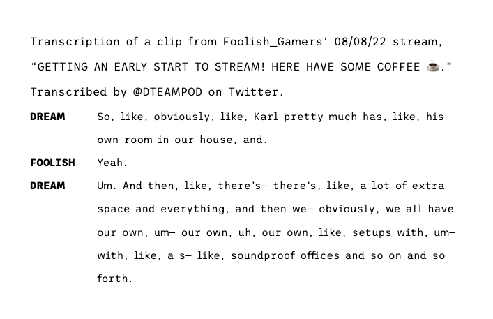 DTEAMPOD's tweet photo. transcript reqs about the dream team house ✨🌟💫 https://t.co/TA6U0sTU3M