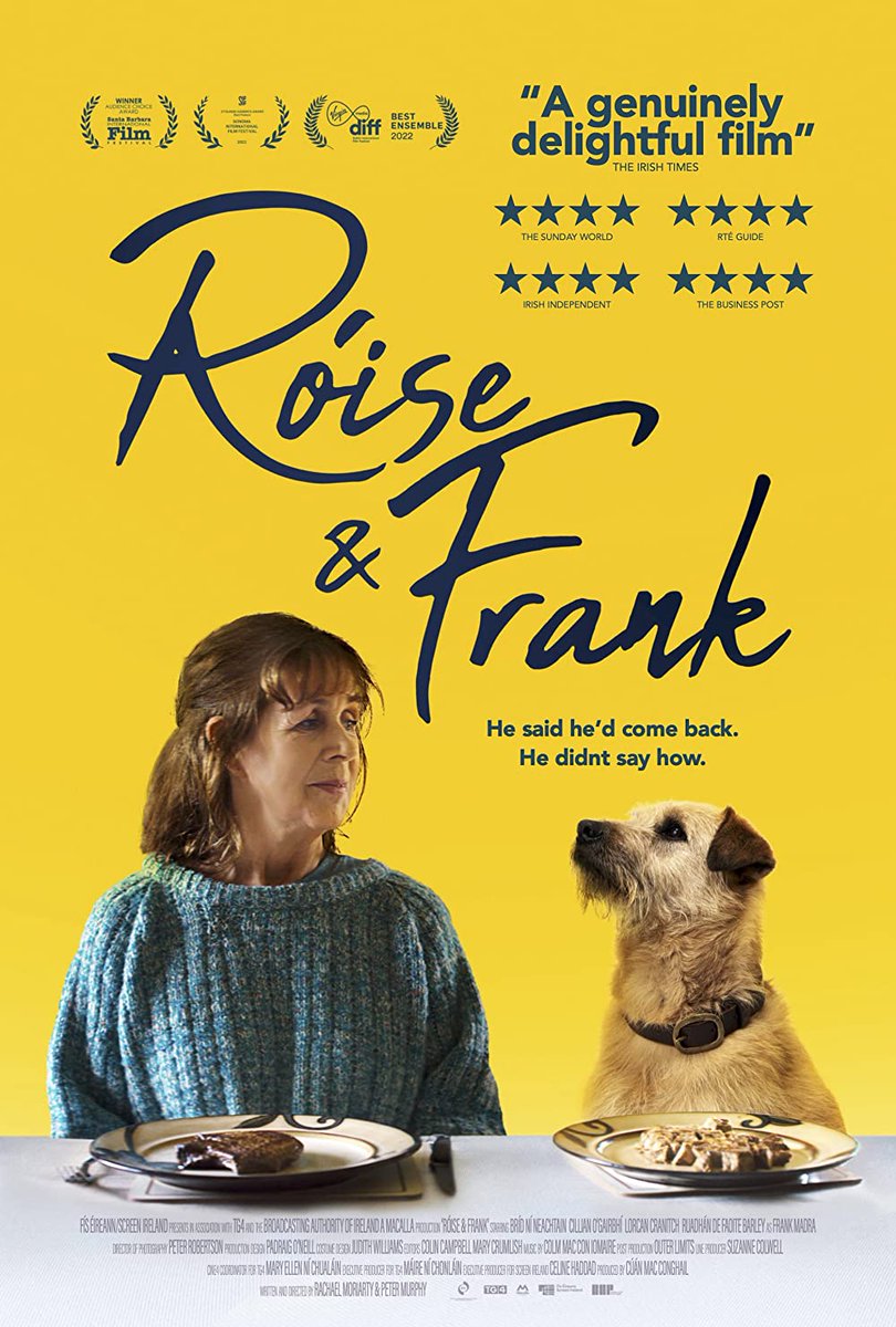 FILMFAAAF's tweet image. Day 4 of the festival featuring several soul-stirring stories including Róise &amp;amp; Frank. 

The film tells the uplifting tale of shaggy dogs, a grieving widow and finding hope in the darkest of places. Premieres @ 9 pm.

Tickets are available at lakefrontfilmfest.com