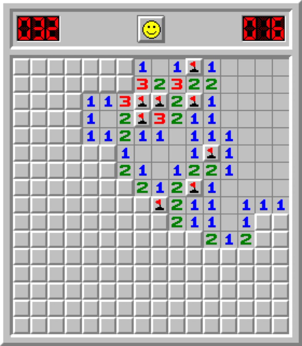 DewaynePerkins's tweet photo. There was a period of years when I was a kid that I simply REFUSED to look up how to actually play this game and I would just place flags wherever and click random boxes until I lost. For years. Then one day I looked up how to play, said “oh” and never played it again lol https://t.co/VeLXHOn97O