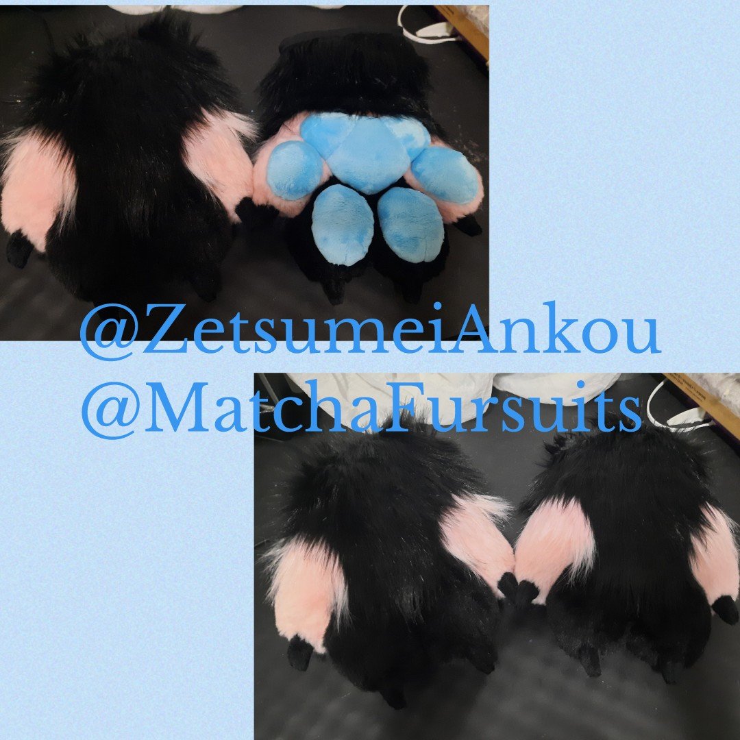 The finished #handpaws for the #kemono kangaroo partial!

#MatchaFursuits #furry #furries #furryfandom #furrycommission #fursuit #fursuits #fursuitmaker #fursuitpaws