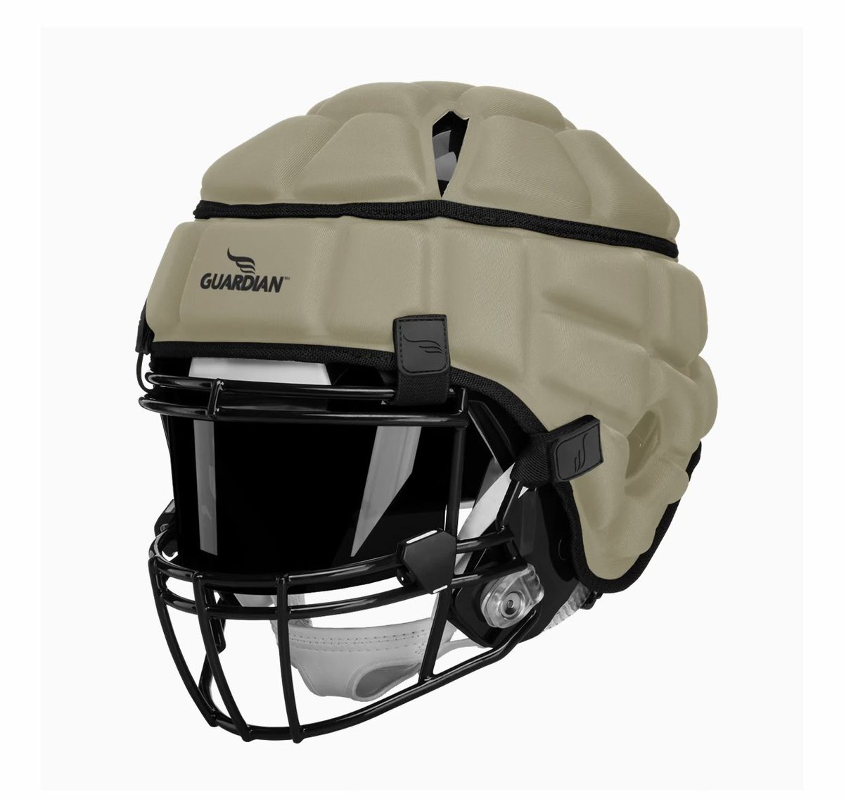 STA_Football's tweet photo. 🔹🔸Grateful for our concussion prevention helmet covers from @Guardian_Caps provided to us by @GooserSports 

#ChurchGang 
#GoldBlooded 
#YouGoWeGo
@CoachHarriott https://t.co/eeMAeDuTVA