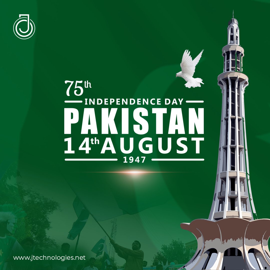 jantrahtech's tweet photo. " دل سے نکلے گی نہ مر کر بھی وطن کی الفت
میری مٹی سے بھی خوشبوئے وفا آئے گی"

Happy 75th Independence Day 🇵🇰

#JantrahTech #Pakistan #independenceday #azadi #جشن_آزادی__مبارک https://t.co/lOUPNabvr9