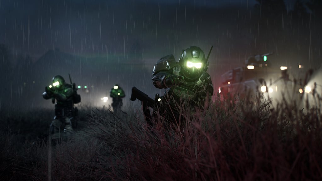 Freschism's tweet photo. Thank you so much for the fantastic response yesterday! Tempest Rising has been a very personal project for me, for a very long time (originally concept was done back in 2014!)

For all of you who dig the trailer, we have a special treat coming tomorrow! 

Stand by commander… https://t.co/wwsLnHD8uq