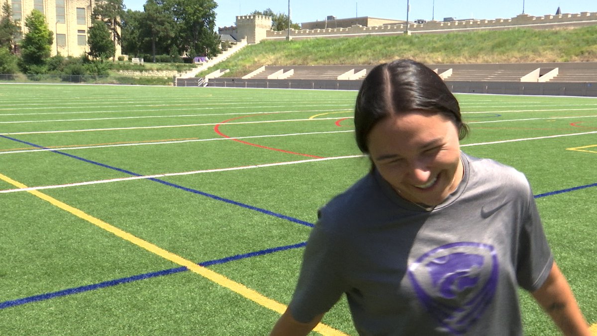 landonian87's tweet photo. These four have way too much fun together @KStateSOC 😹

Excited to share their story about helping the next generation tonight on @KSNTSports https://t.co/UGPb88l8R6
