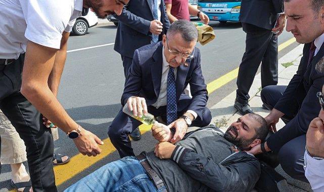 yaltakgurbuz's tweet photo. Fuat Oktay'ın yardım ettiği kazazede ile Binali Yıldırım'ın yardım ettiği kazazede aynı kişiymiş !
O kadroya bile kendi adamlarını yerleştirmişler, nerde liyakat ?
O görev için de elemanlar KPSS ile atansın https://t.co/83UbEBS8Zi