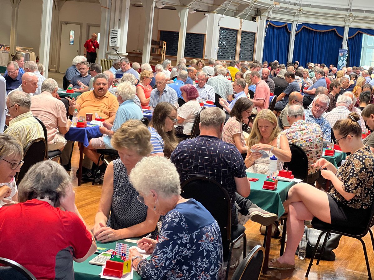 EBU Summer Meeting: Scenes from this afternoon's Swiss Pairs Championship