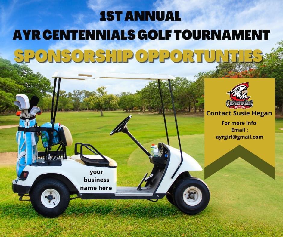 Wanna be a sponsor?

DM us for more information!!

<a href="/AyrCentennials/">Ayr Centennials</a> <a href="/HALLSY22/">Cody J Hall</a> <a href="/JustinDasilva90/">Justin Dasilva</a> <a href="/MitchKlie/">mitch klie</a> <a href="/TheAyrNews/">The Ayr News</a> <a href="/jennycharron17/">Jenn Charron</a> <a href="/jeffgrimwood20/">Jeff Grimwood</a> <a href="/AyrMutual/">Ayr Farmers Mutual</a> <a href="/4loveofaspargus/">Barrie's Asparagus</a> <a href="/blacksmith_bean/">Blacksmith & Bean</a> <a href="/WoodH_Logistics/">Wood-Hall Logistics</a> <a href="/AyrHomeHardware/">Ayr Home Hardware</a>