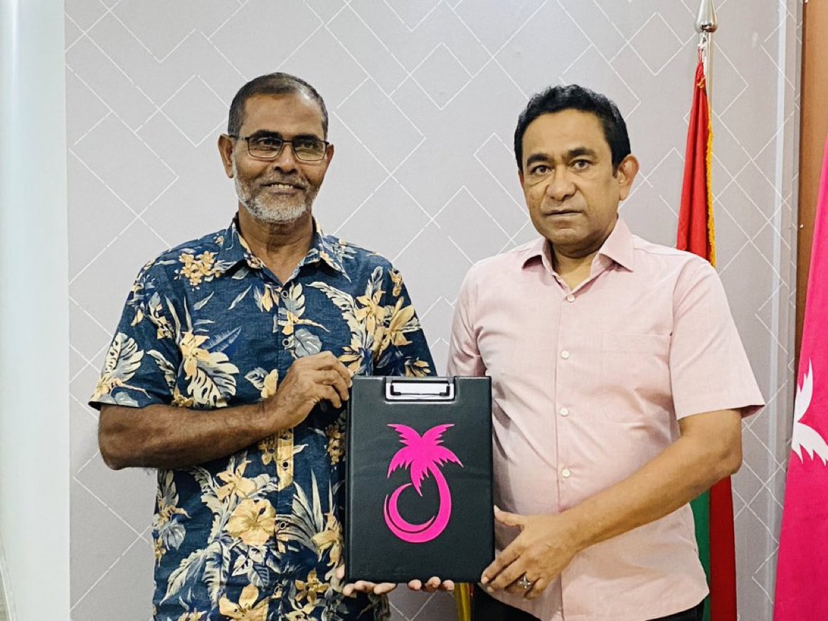 RazzanMDV's tweet photo. Marhabaa Alifulhu
#MavesPPM #RY23 https://t.co/qFFTqX6Dwi