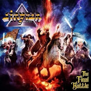 “The Final Battle” 

New Stryper album cover👊

Album coming in October 2022🙌
