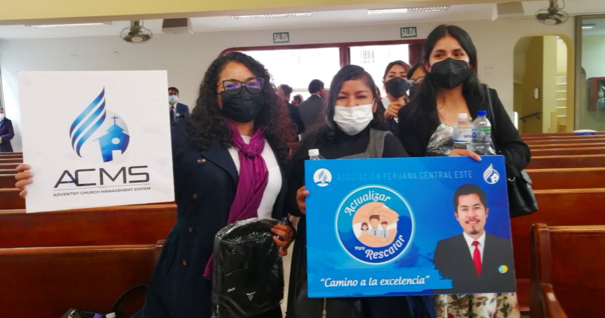 AdventistasAPCE's tweet photo. Iniciamos con alegría y entusiasmo el programa de Encuentro de Secretaría con la compañía de pastores distritales y secretarías locales. https://t.co/9ZKpgBOmjz