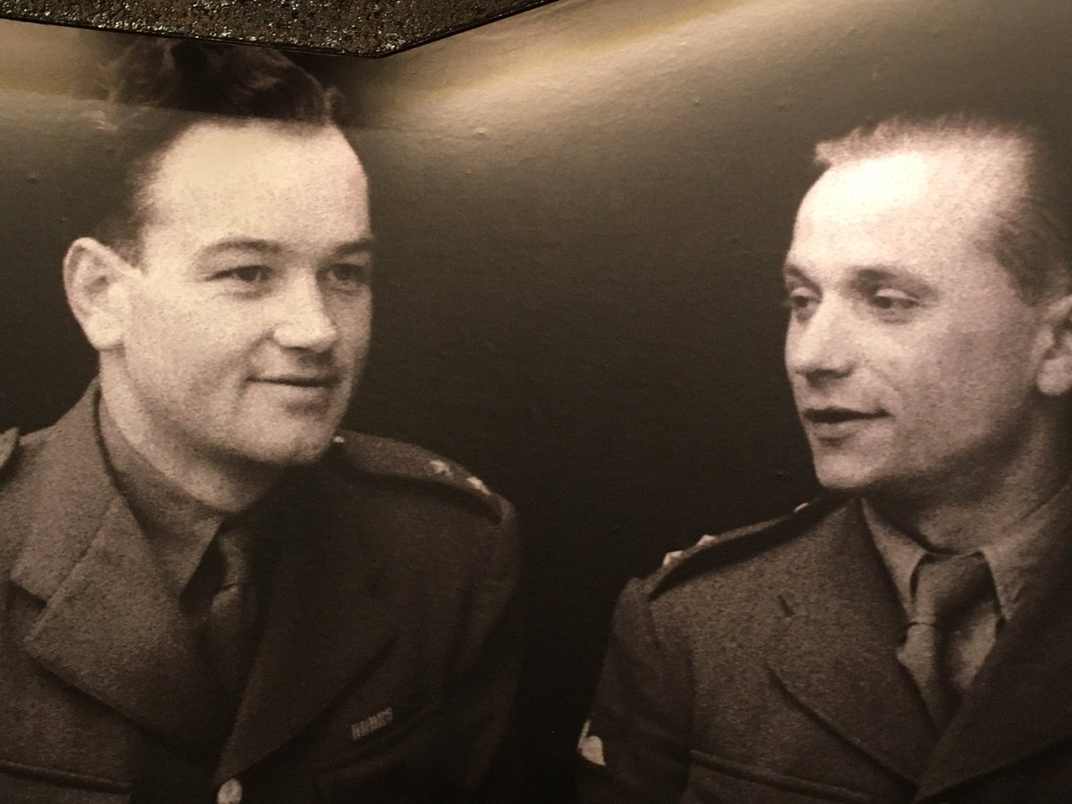 @LastParachutist @PaoloSmudger I visited the church today in Prague. Thanks for introducing me to this subject. Here are Kubis and Gabcik. My uncle George Klauber who was second in command coordinating all the operations in Eastern Europe for SOE must have known all about this.