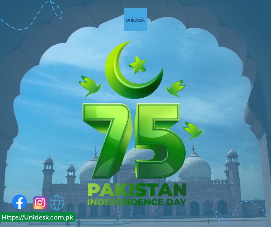 یوم آزادی مبارک!
پاکستان زندہ باد 💚💚

#IndependenceDay #PakistanZindabad
