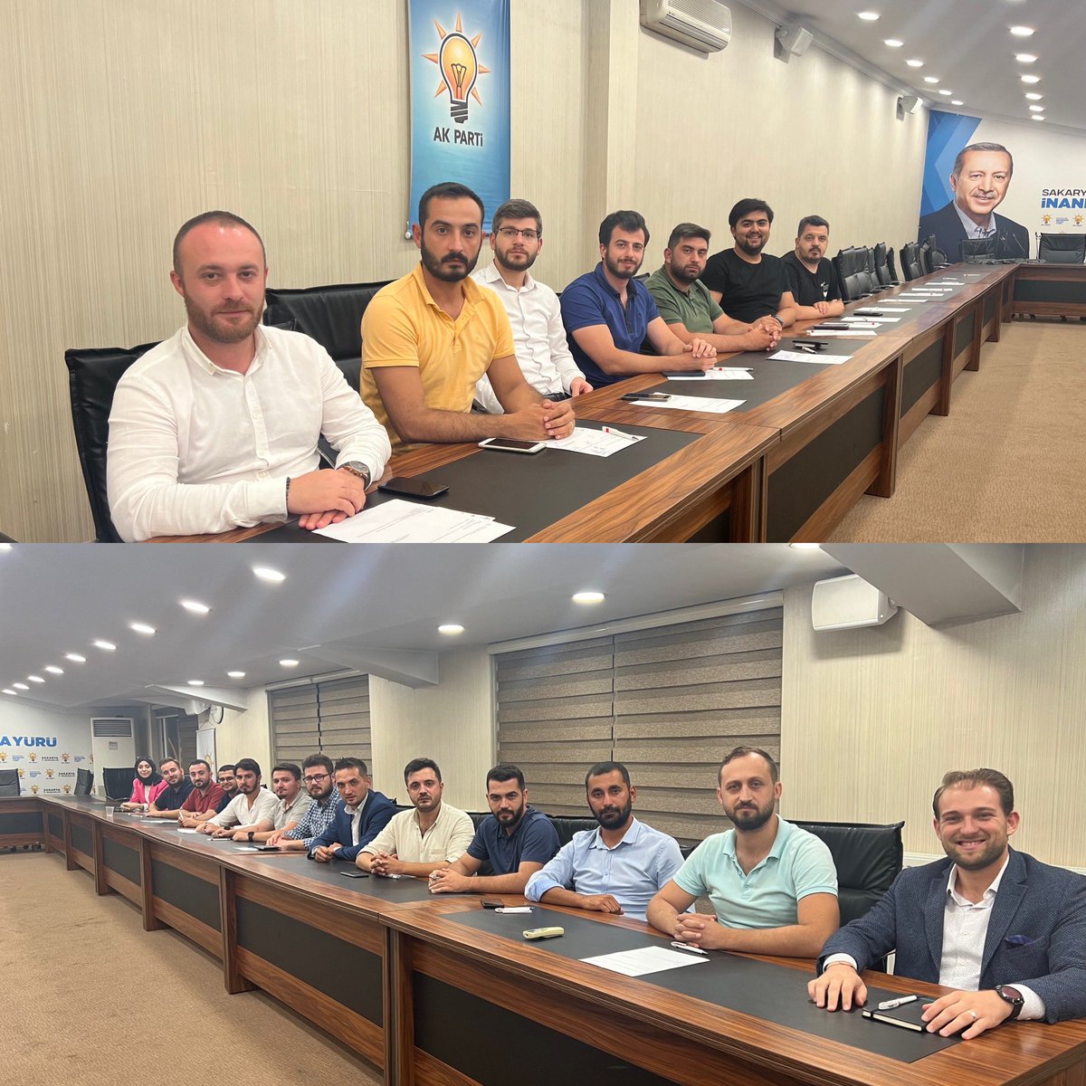 Tayfunarsinkol's tweet photo. 📍Sakarya

İl Gençlik Kolları Başkanımız @m_caliskan54 ile birlikte @AKGencSakarya Yürütme kurulu ve İlçe Başkanlarımızla bir araya geldik. 

Üyelik ve yapacağımız diğer çalışmalarımızı konuştuk.

2023 yolunda gümbür gümbür geliyoruz. 💪

@eyupkadirinan @avyusufibis https://t.co/uAw99SxKDv