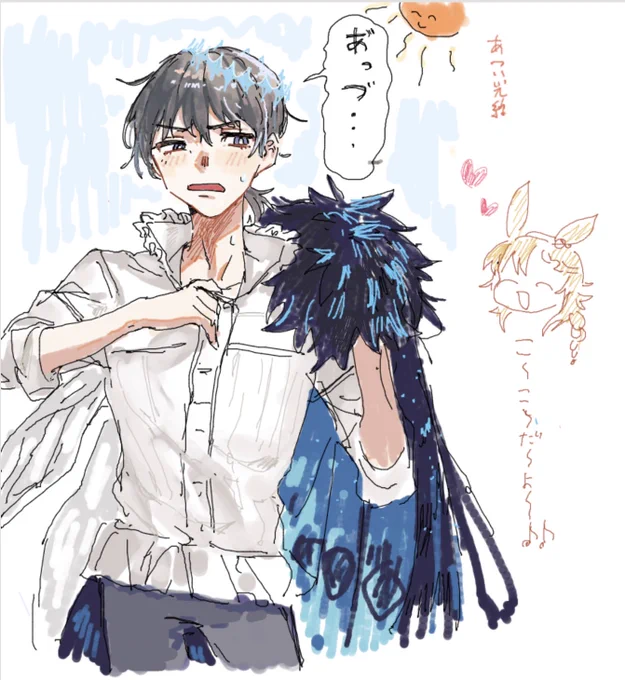絵チャで描いたやつ〜オベたち 