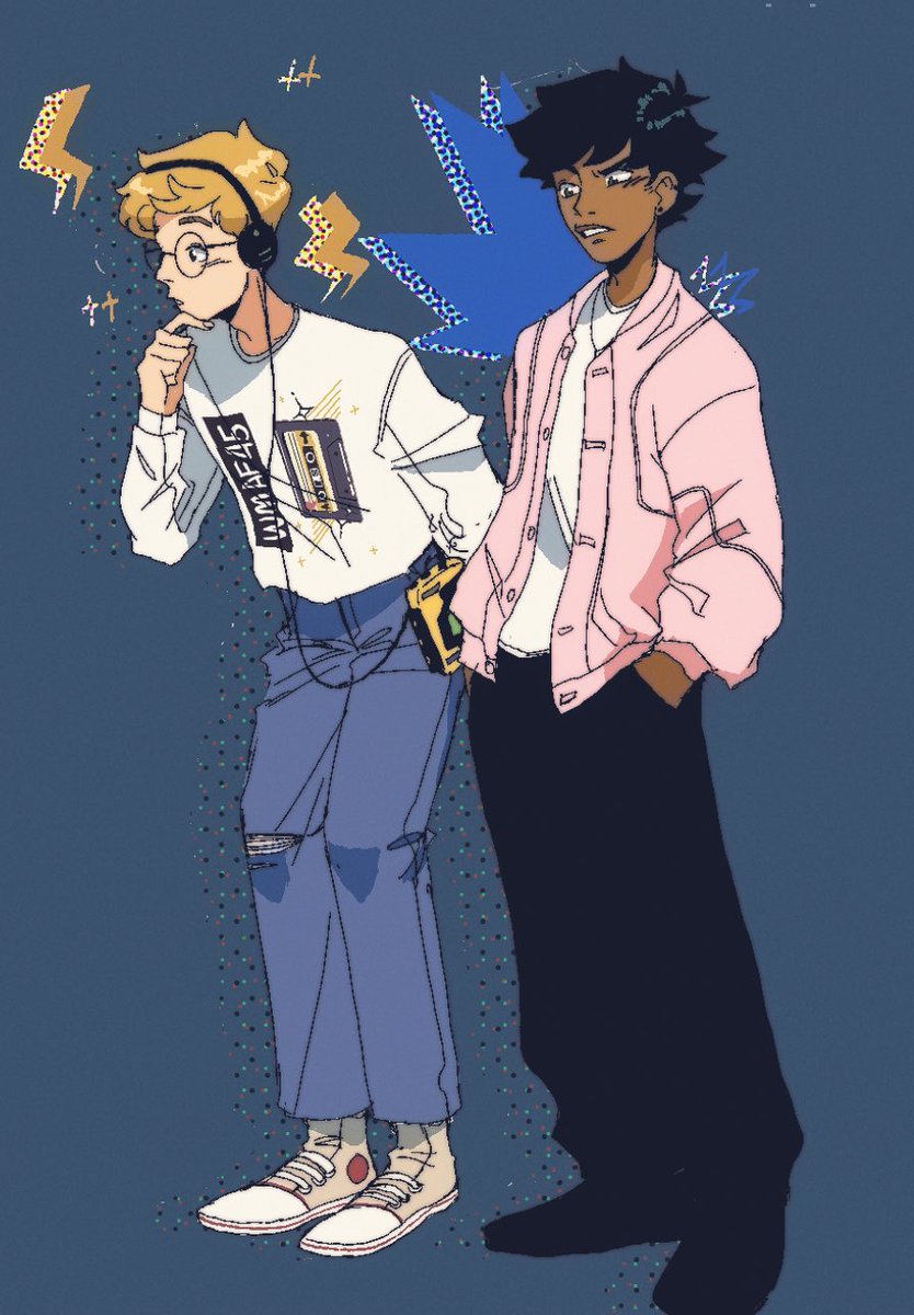 「Deep fried frenz 」|Nessa Tweneboah☀️のイラスト