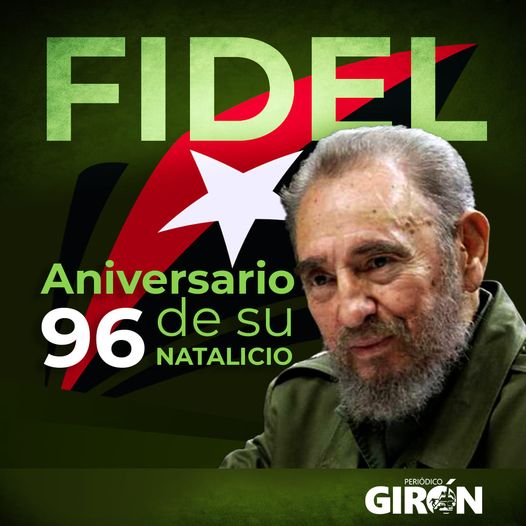 Aniversario 96 de tu natalicio #FidelVive #FidelPorSiempre <a href="/cimex_cuba/">Corporación CIMEX S.A</a> <a href="/SucursalCimex/">Cimex,Sucursal Guantánamo</a> <a href="/cimex_este/">CIMEX Sucursal Habana Este</a> <a href="/cimex/">Cimex Ideas Group</a> <a href="/cimex/">Cimex Ideas Group</a> <a href="/cimex/">Cimex Ideas Group</a>