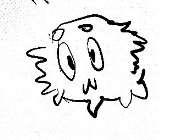 i was trying to draw joltik from memory and 