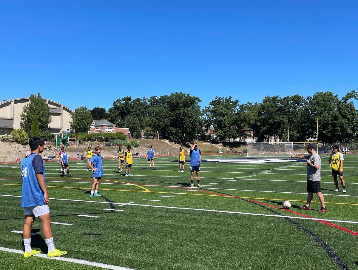 BrownU_MSoccer's tweet photo. That’s a wrap folks👏🏼 First Summer of ID Camps as a new staff ✔️ 

Up next, preseason❗️ https://t.co/9KFX0uZDU7