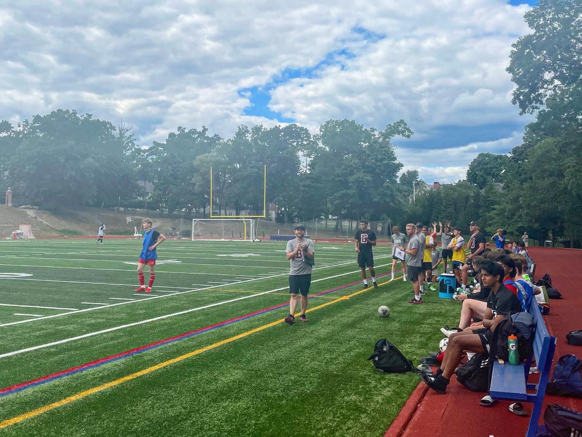 BrownU_MSoccer's tweet photo. That’s a wrap folks👏🏼 First Summer of ID Camps as a new staff ✔️ 

Up next, preseason❗️ https://t.co/9KFX0uZDU7