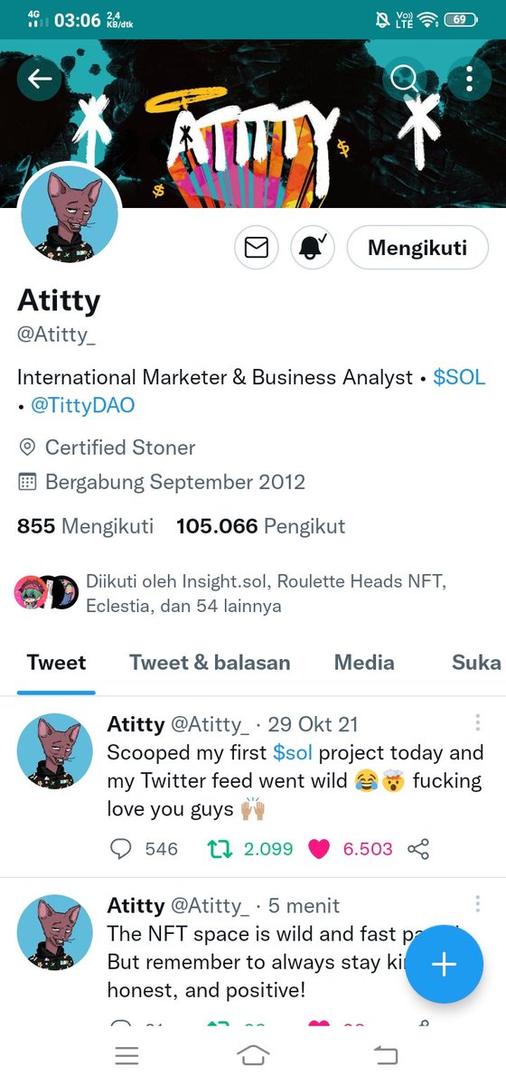 Asyifa782's tweet photo. @atitty Lfg https://t.co/oC2zQ62e9K