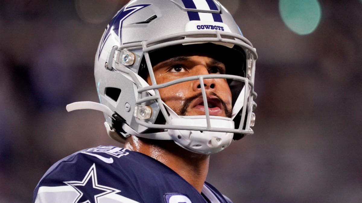 DallasTexasTV's tweet photo. Dallas Cowboys QB, Dak Prescott is sitting at +2500 odds to become Kim K’s next boyfriend after recent breakup with Pete Davidson https://t.co/yt9gQZ02IJ