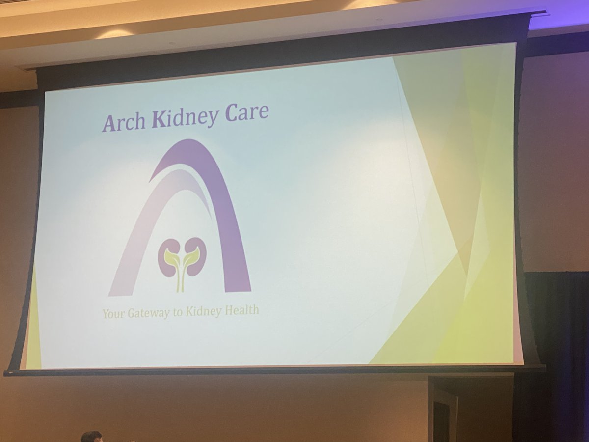 NBLUniv's tweet photo. #teamstlouis @ArchKidneyCare Another great logo #NBLUniv Really like the idea of structuring as a partnership with dialysis nurses. Great way to retain staff in a competitive market! https://t.co/YTF7Hp4ohw