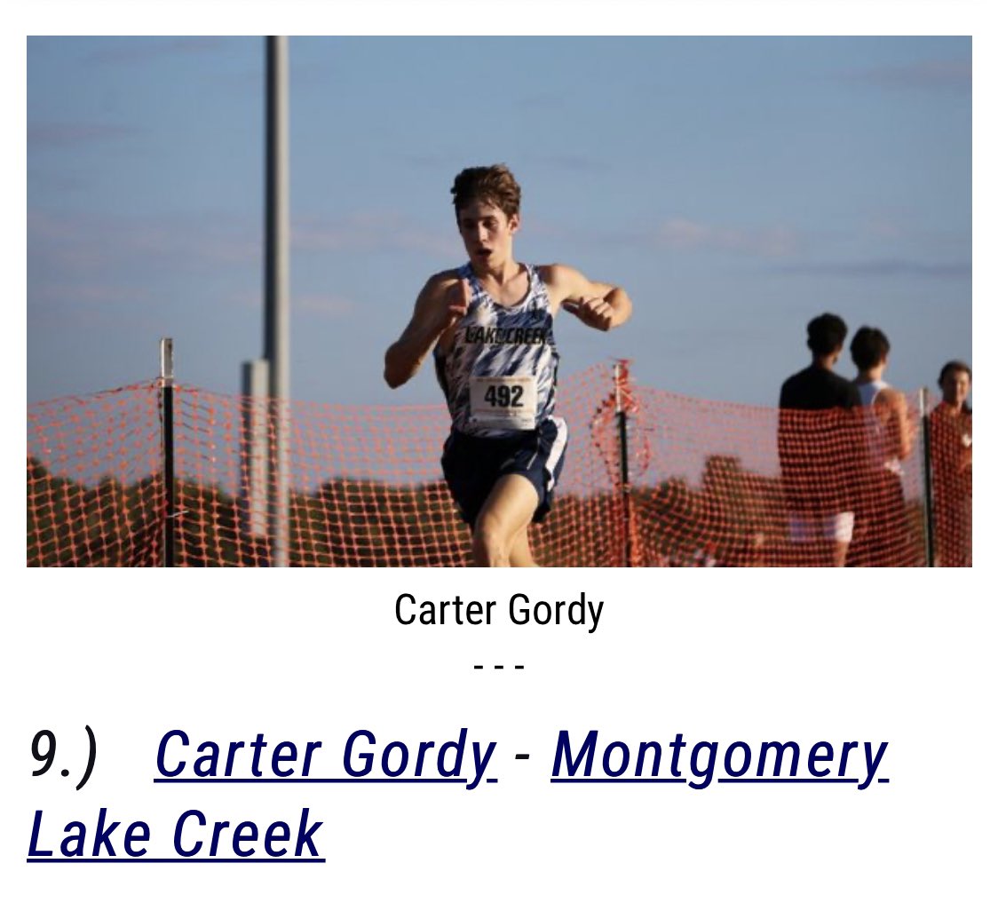Defending Region III Champion Carter Gordy listed as 2nd team Houston-Metro Area Boys to Watch 👀🦁⏱
 tx.milesplit.com/articles/31820…