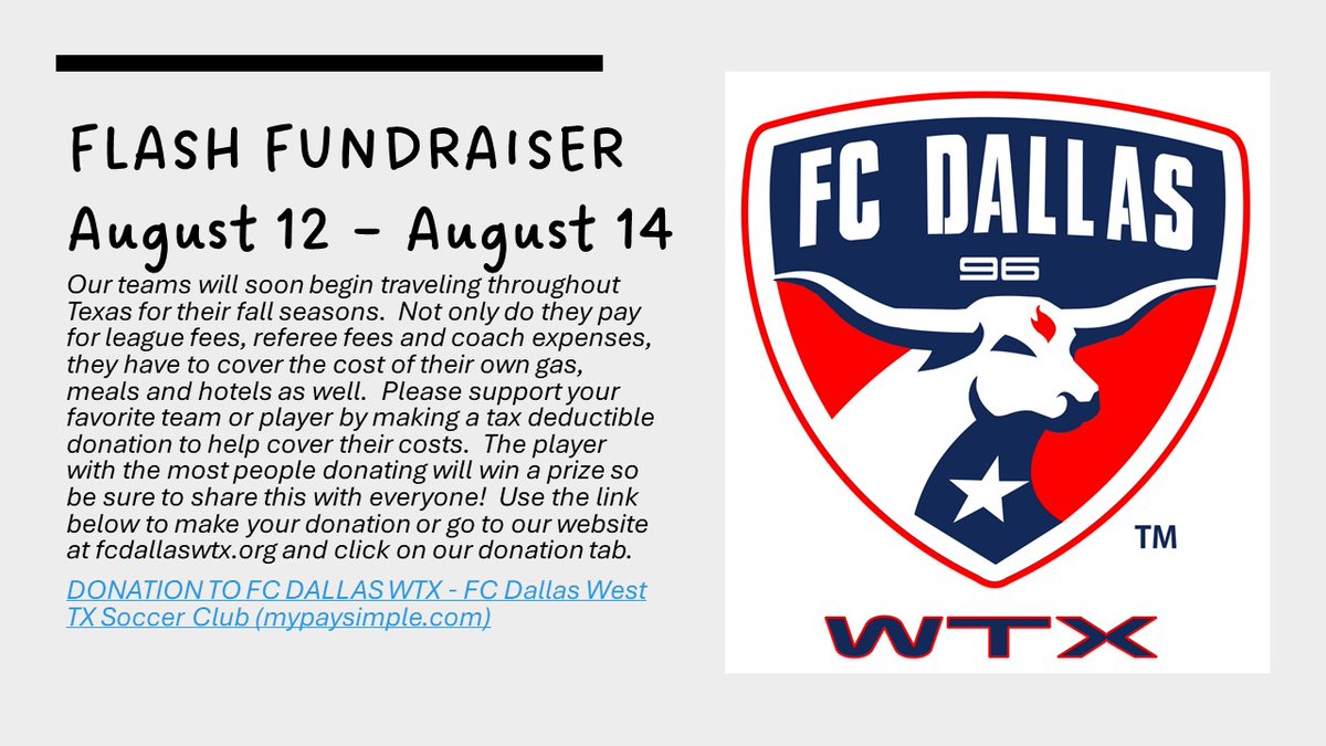 fcdwtx's tweet photo. Donate Here: https://t.co/SEWo8JuB9O https://t.co/Y2aznTGaze