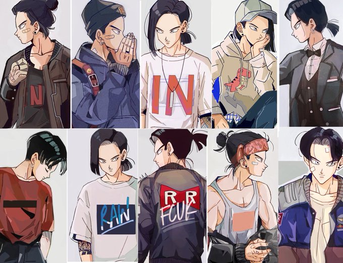 All outfits designed for 17
#ドラゴンボール #DragonBall 