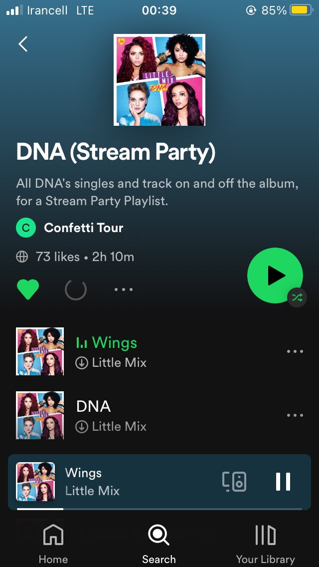 littlemixnewir's tweet photo. @TourConfetti @LittleMix #DNAStreamParty https://t.co/4kcmxz3fXD