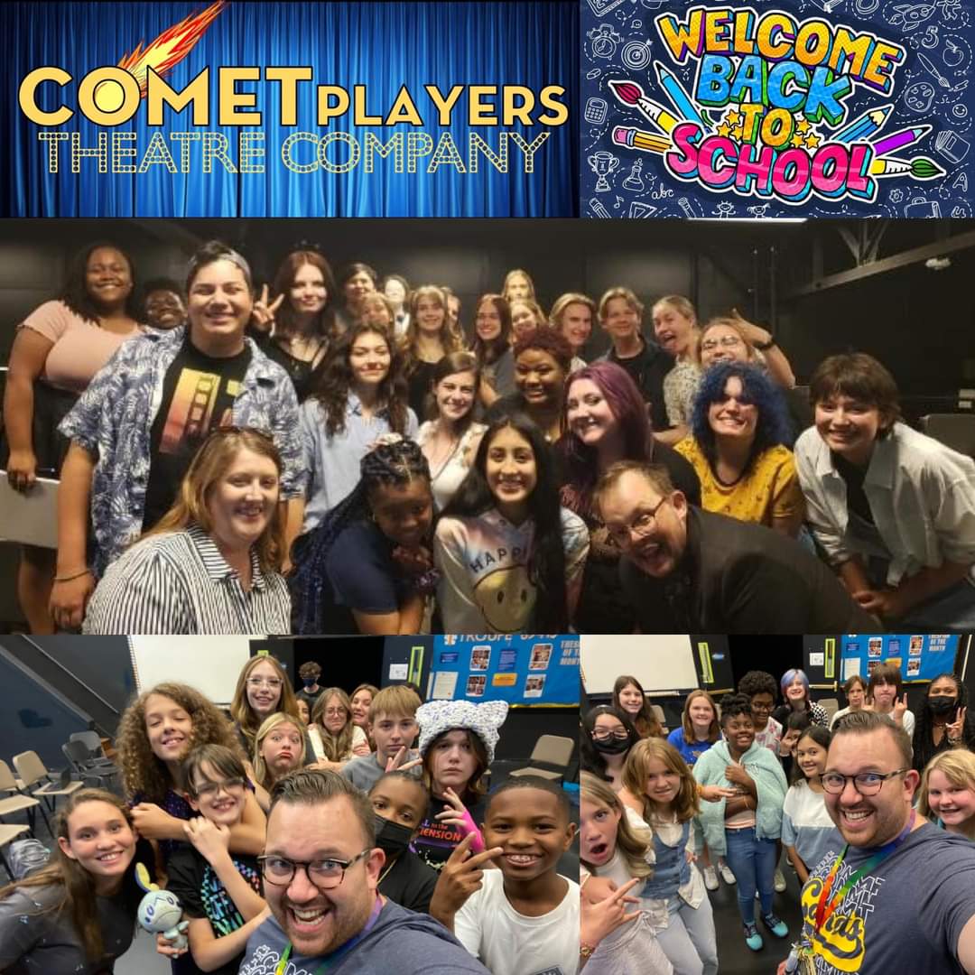 CTechtheatre's tweet photo. Off to a great start! 8 productions, 7 of which designed by students, all built by students!

#stemISthearts
#okcps
#Cometctiy https://t.co/CvjpNGuZIi