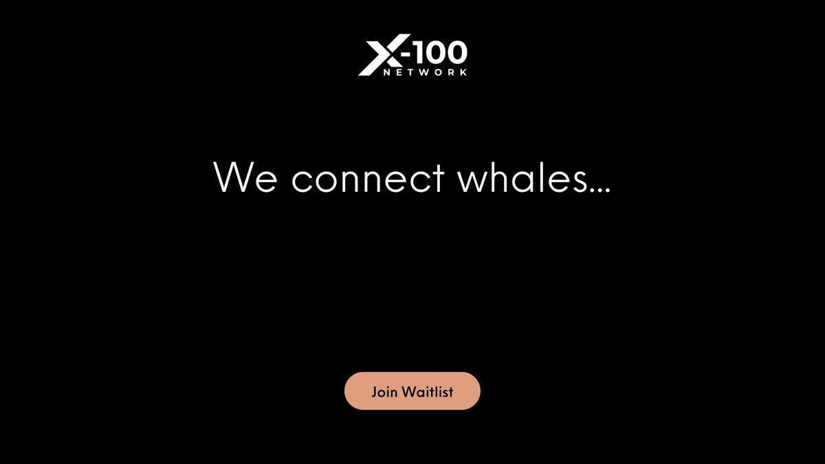 X100Network's tweet photo. Join our waitlist to get notified when we launch! 🚀🚀🚀

https://t.co/lTKpoBUC2c

#x100network #networking #mastermind #waitlist #crypto #BITCOIN https://t.co/3LPvWjg7ic