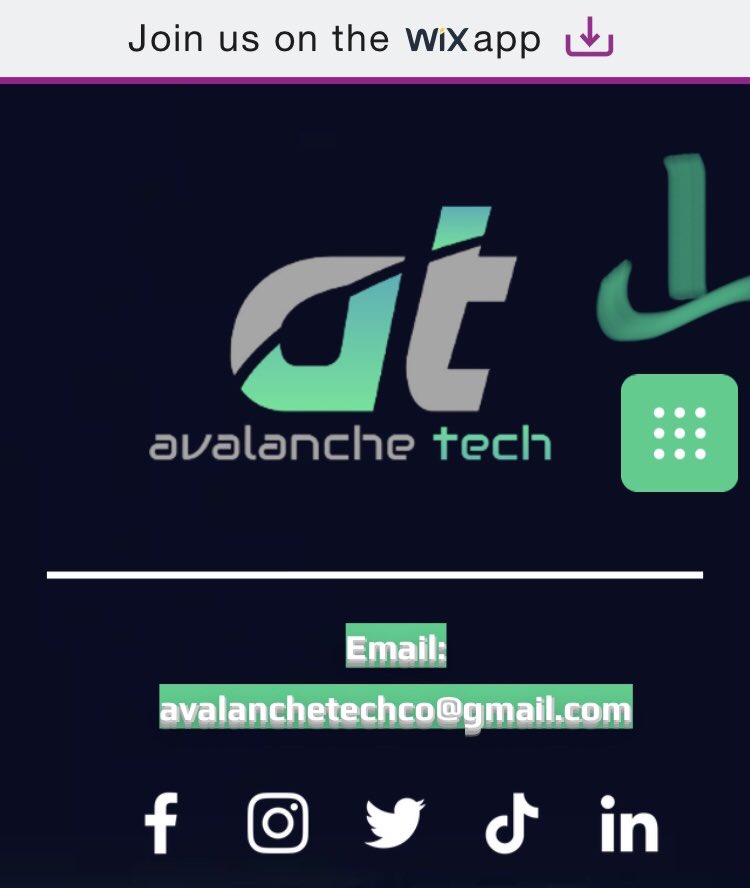 ProGradeDesigns's tweet image. You can now access the @progradedesigns site by clicking the button right on the web and on mobile by opening the menu and clicking the link on the @avalanchetech site.
avalanchetech.wix.com/design