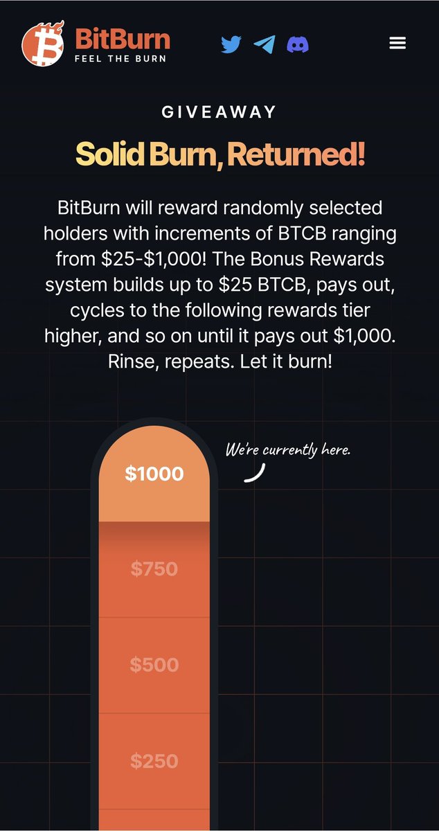 cwebb299's tweet photo. Donβt forget! You are entered to win BTCB when you hold Bitburn. Drawing soon. #UniteDefi #Bitburn #EnhanceBlueprint https://t.co/psXcedCCa1