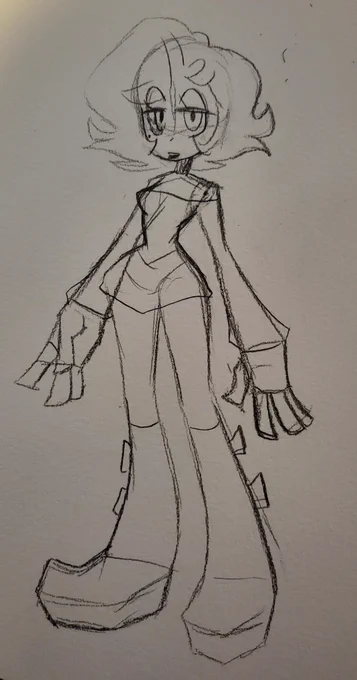 Just thought I'd post this sketch to color progression 