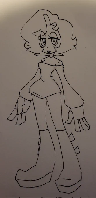 Just thought I'd post this sketch to color progression 