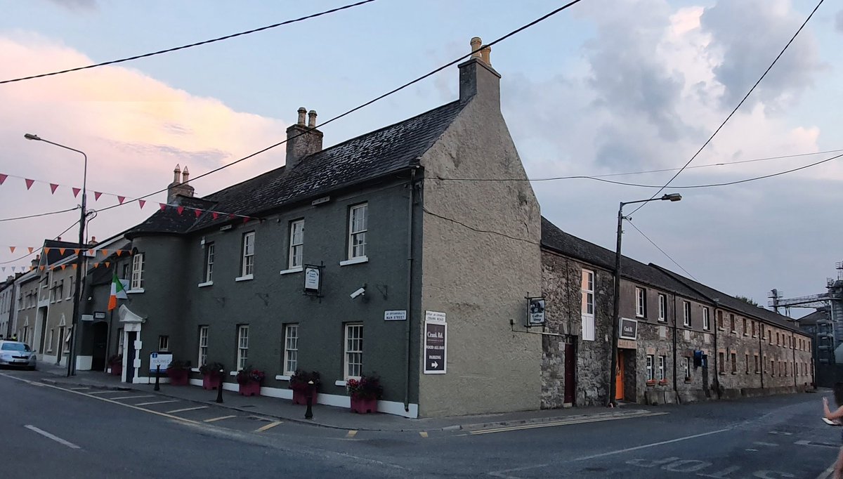 JTUrbanDesign's tweet photo. Crank House, Banagher. Part restoration, part backland dev. Mix of residential, retail, cultural and community uses. A near perfect example of town centre regeneration. https://t.co/nszXl1vHqx